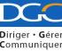 Logo avec les lettres "DGC". Texte en dessous : Diriger, G&eacute;rer, Communiquer.